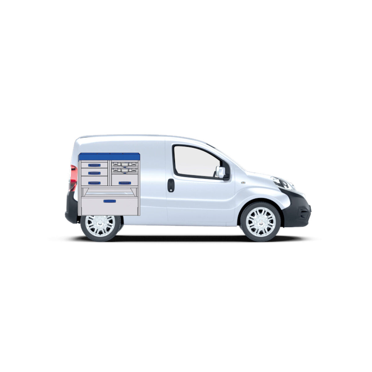 Sistem modular Provan 57-1-150-00 tip atelier pentru autoutilitare mici - Partea dreapta