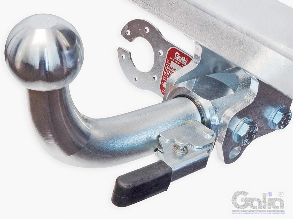 Carlig de remorcare cu sfera demontabila automat, marca Galia, pentru Renault Simbol Hatchback, an fabricatie 2000 - prezent