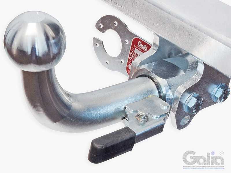 Carlig de remorcare cu sfera demontabila automat, marca Galia, pentru Volkswagen Saharan tractiune 2x4 4x4 MPV (Monovolum), an fabricatie 2010 - prezent