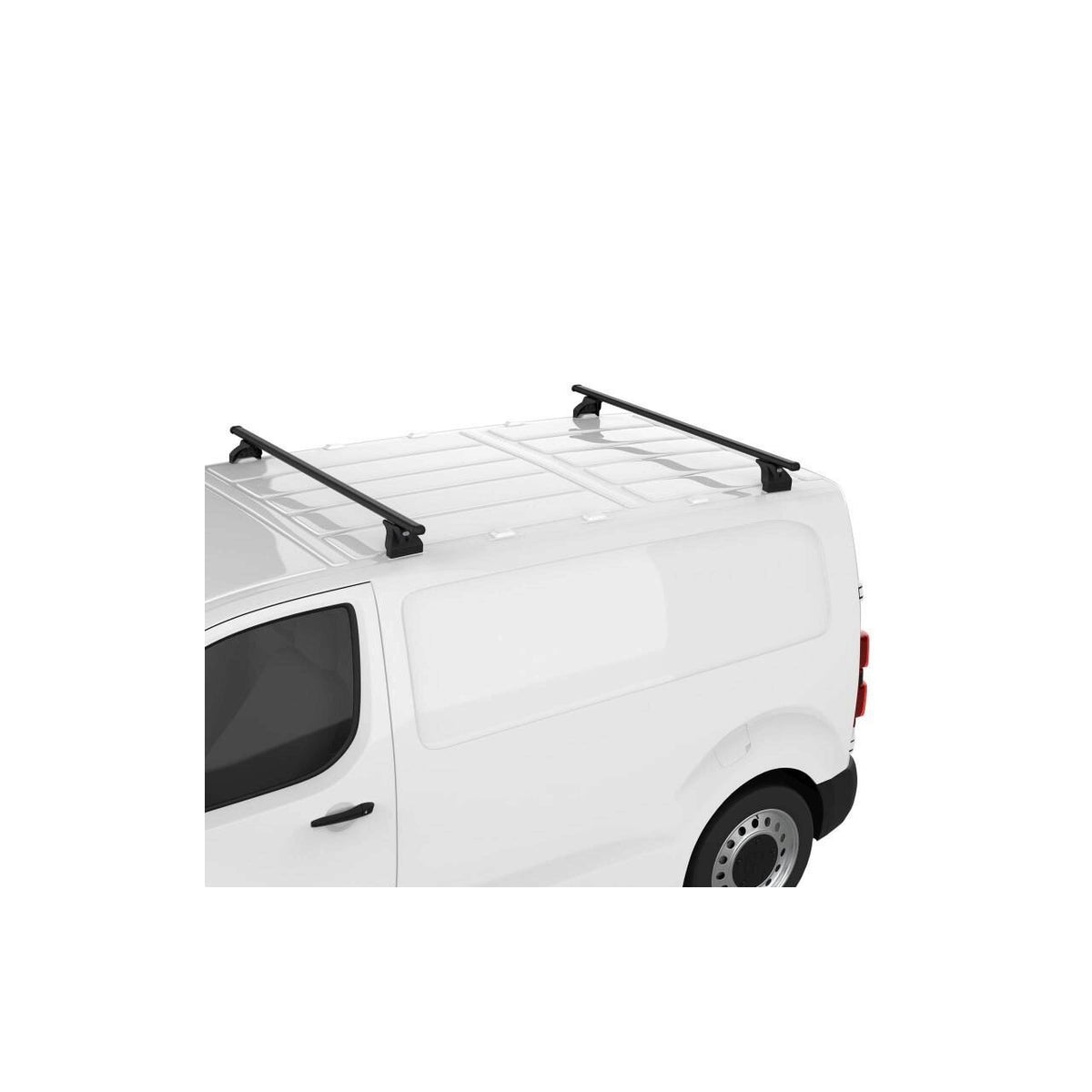 Sistem de 2 bare transversale otel CRUZ 923-054 Cargo Xpro 2022 SF130 pentru Peugeot Rifter XL/LWB/Long (I) (2018-->) cu puncte fixe