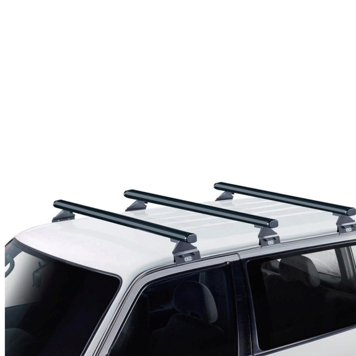 Sistem de 3 bare transversale aluminiu CRUZ 925-095 Alu Cargo Dark AF3-128 pentru Nissan e-NV200 (2014-->)