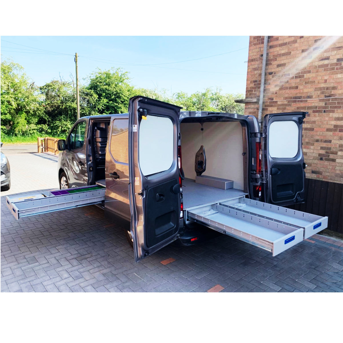 XLD-L4W2HL1-1 - Cadru XLD 1526x466x176 - cu un sertar si 3 separatoare incluse