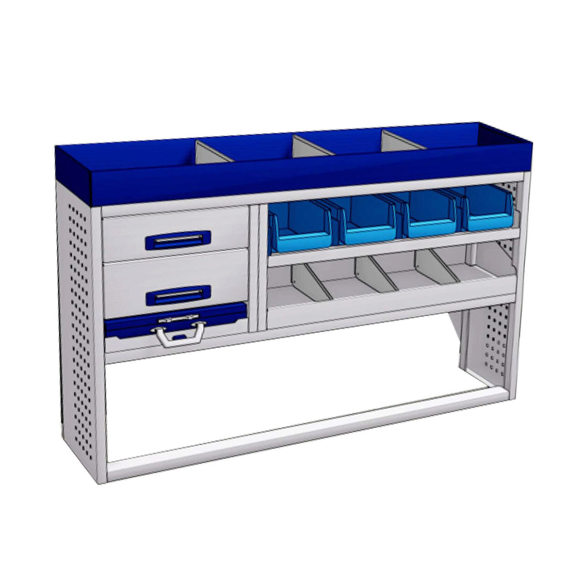 Sistem mobilier modular Provan SVOS-2002-1 pentru OPEL Combo 2011-2018, ampatament L2 (3105 mm), inaltime H2 (2125 mm)
