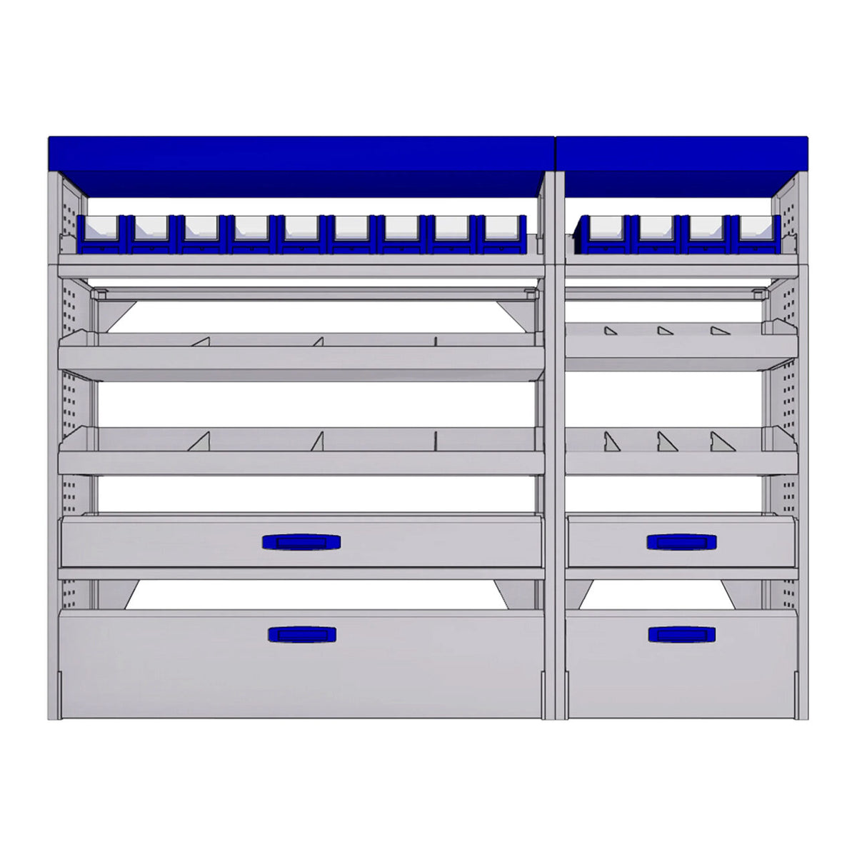Sistem modular Provan 57-1-143-00 tip atelier pentru autoutilitare mari - Partea dreapta