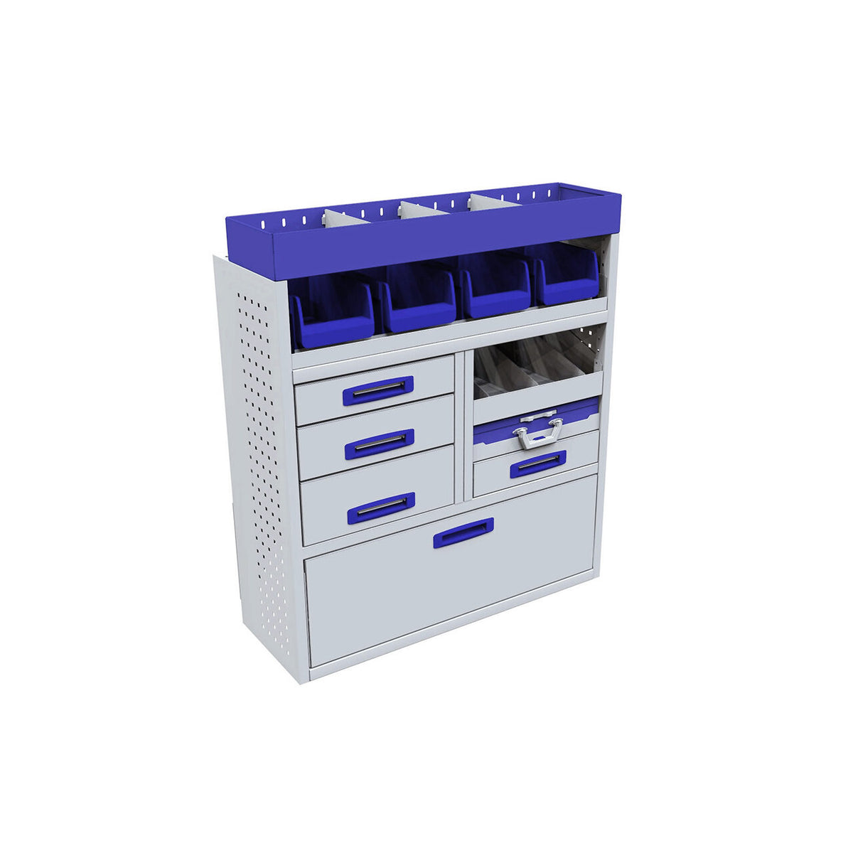 Sistem mobilier modular Provan VCPL-100-010-1 pentru FORD Courier 2014, ampatament L1 (2489 mm), inaltime H1 (1770 mm)