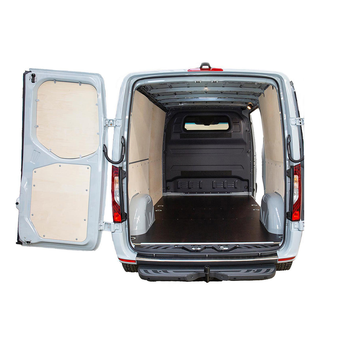 Capitonaj pereti KoskiStandard de 4 mm pentru FORD Transit Custom 3300 L2H2 model 2012 - 2013, cu tractiune fata si usi culisante pe partea dreapta, cu geamuri, suprafata de 6.3 mp