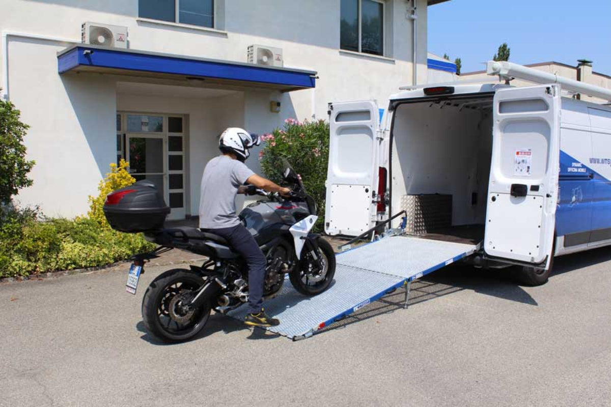 Rampa de incarcare WM PC-R, latime 100 cm, lungime 290 cm, capacitate suportata 500 kg