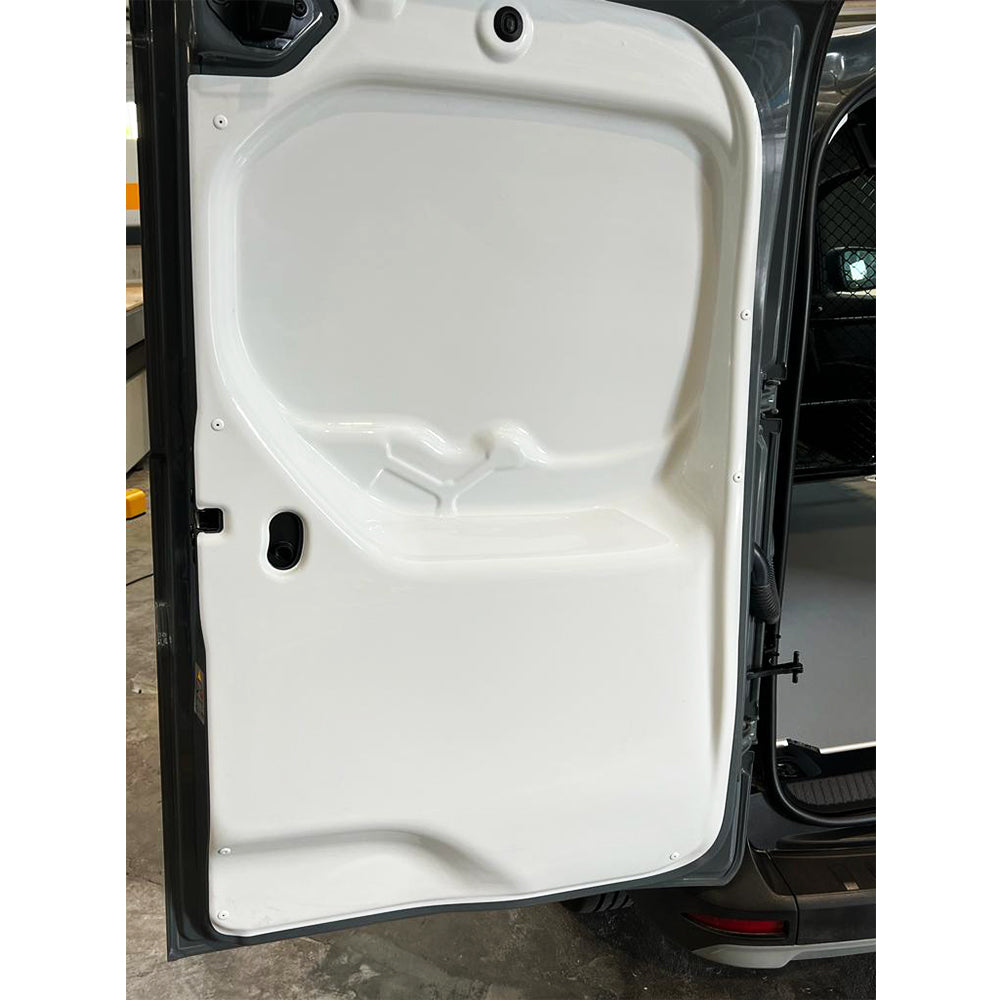 Usi spate din ABS pentru RENAULT TRAFIC 2014-  ,  Ampatament: 3098(L1),  dimensiuni compartiment incarcare: 2537x1383(H1), Cu usa glisanta pe ambele parti
