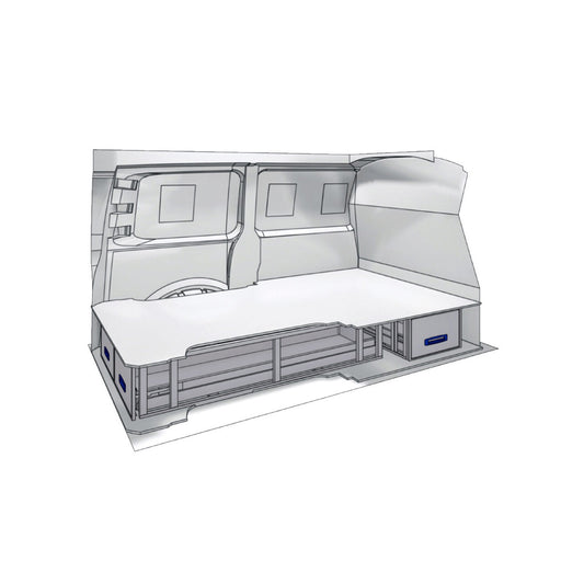 Sistem de sertare sub podea XLD Line Provan 57-1-128-00 pentru FIAT Talento 2016, ampatament L1 (3098 mm), inaltime H1 (2493 mm)