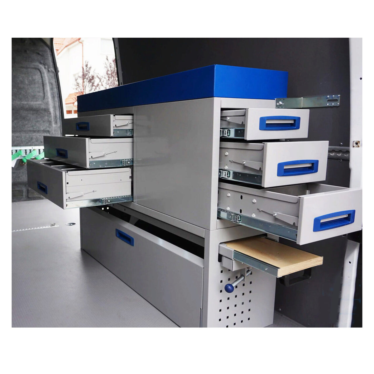 Sistem mobilier modular pe partea dreapta Provan 57-1-105-00 pentru PEUGEOT Boxer 2006, ampatament L2 (3450 mm), inaltime H1 (2254 mm)