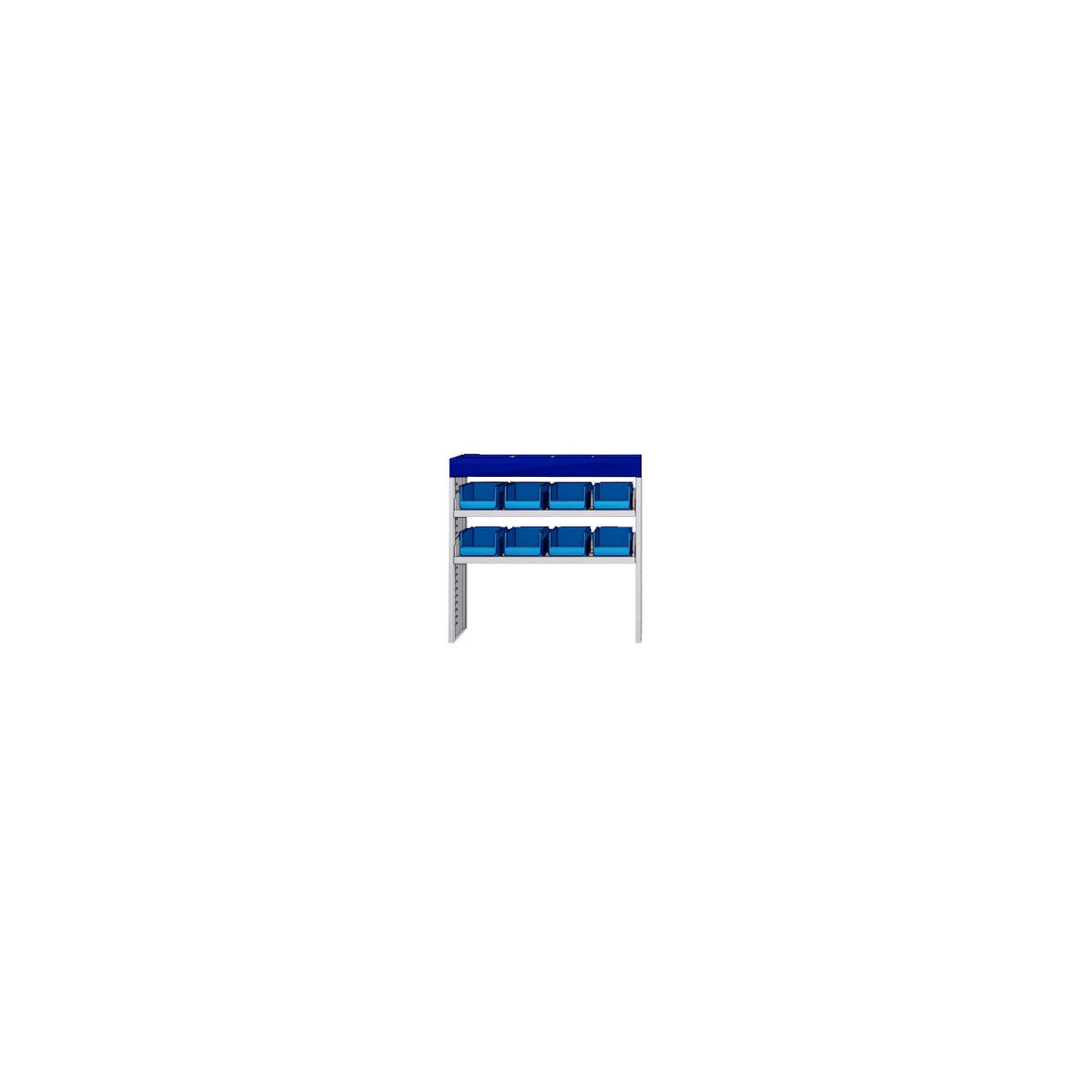 Sistem mobilier modular Provan VCPL-100-028-1 pentru FORD Courier 2014, ampatament L1 (2489 mm), inaltime H1 (1770 mm)