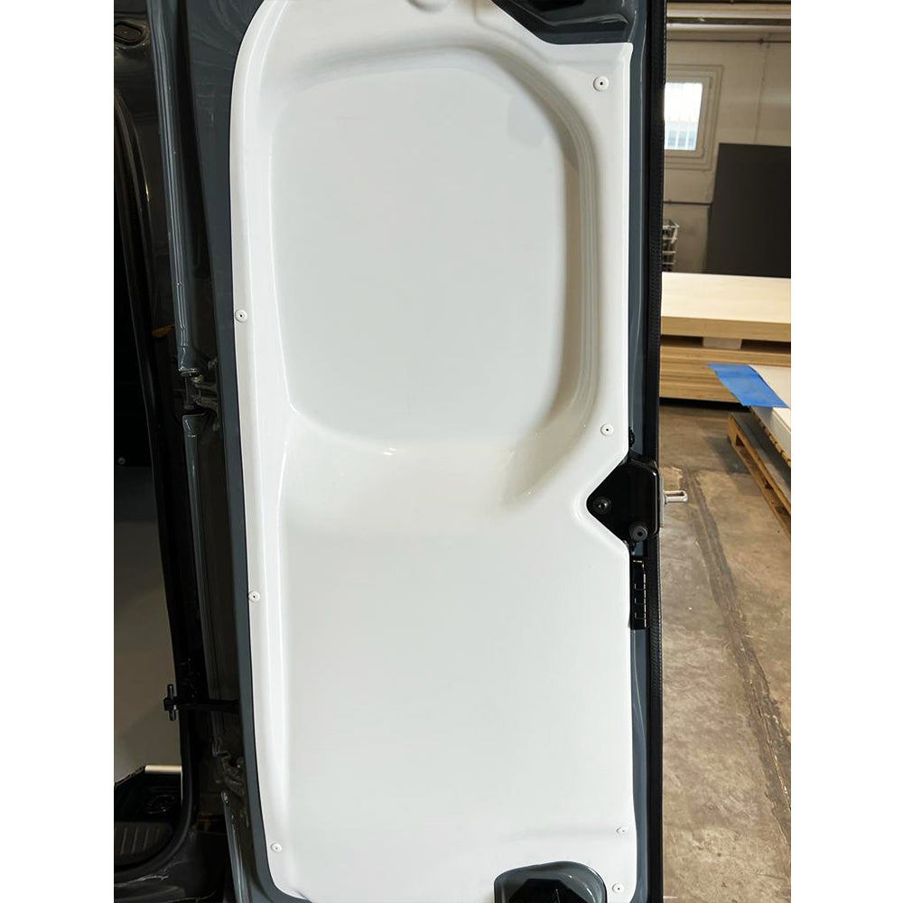Usi spate din ABS pentru VOLKSWAGEN CADDY   ,  Ampatament: 2970 (L2),  dimensiuni compartiment incarcare: 2150x1270, Fara usa glisanta