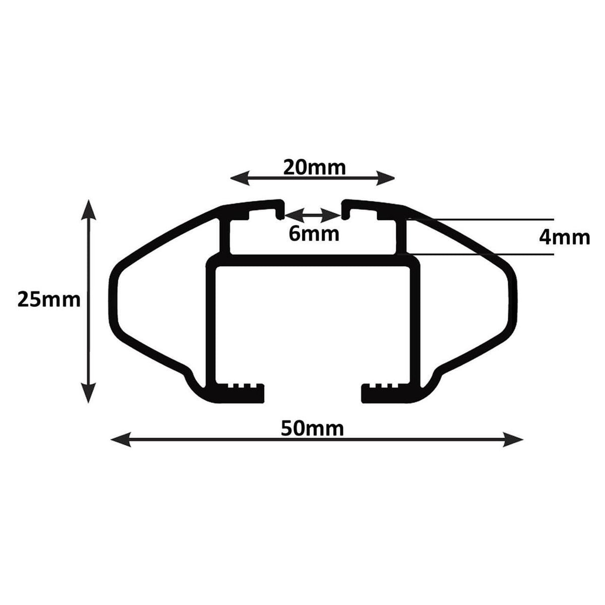 Sistem Bare transversale Green Valley Trax aluminiu pentru FIAT Doblo Malibu 5 usi Van, model 2000-2009, Sistem cu prindere pe bare longitudinale