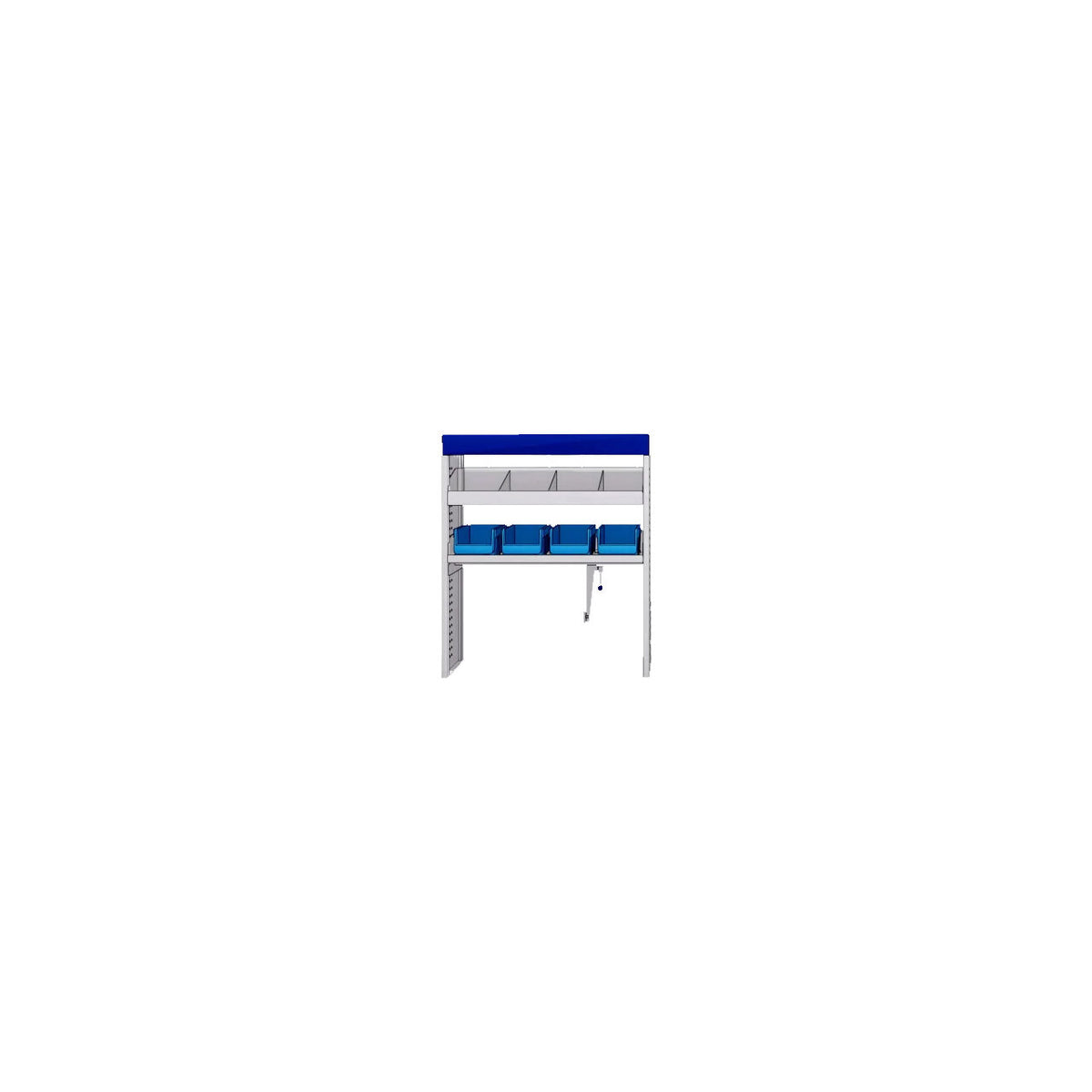 Sistem mobilier modular Provan VCPL-100-032-1 pentru FORD Courier 2014, ampatament L1 (2489 mm), inaltime H1 (1770 mm)