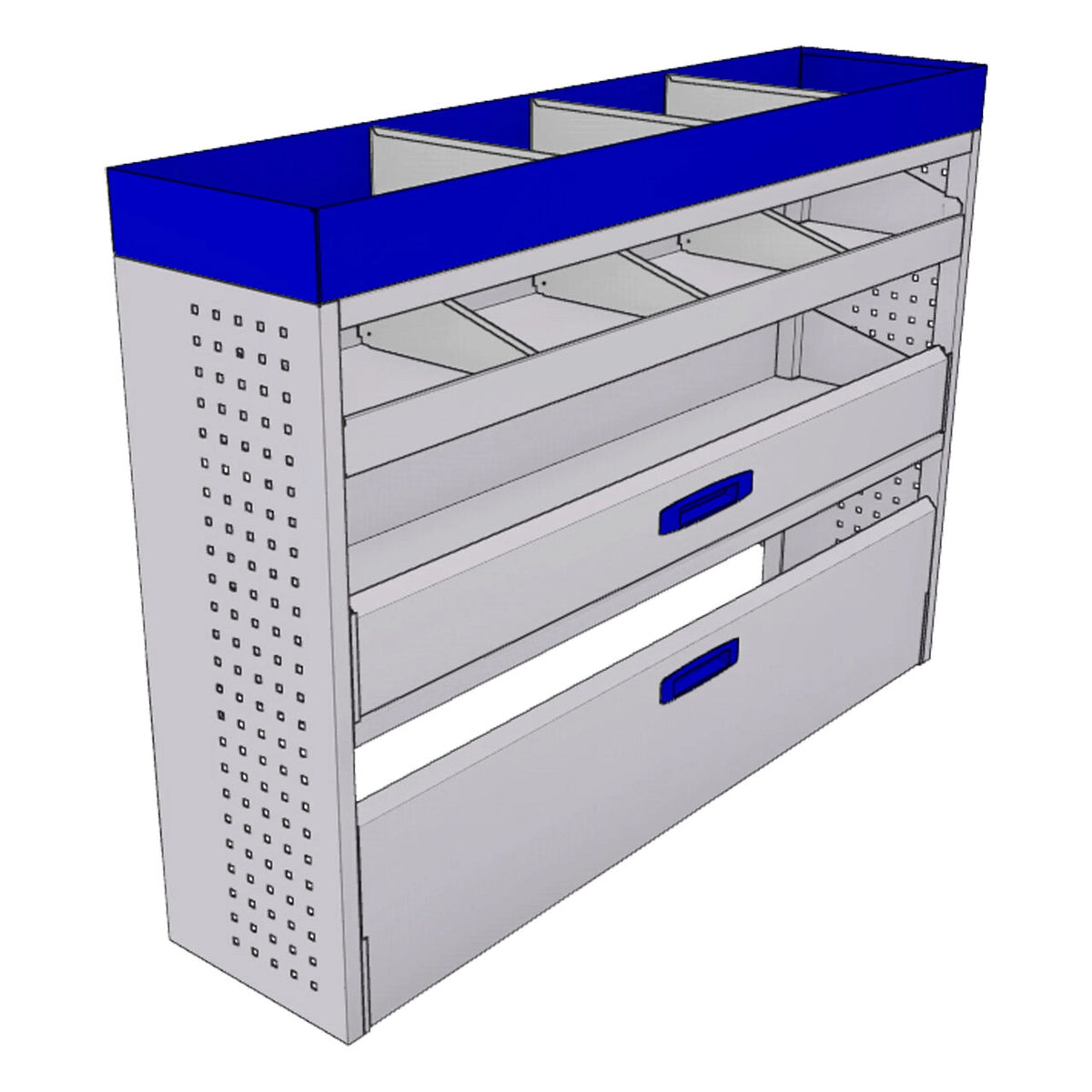 Sistem modular Provan 57-1-125-00 tip atelier pentru autoutilitare de dimensiuni medii  - Partea dreapta