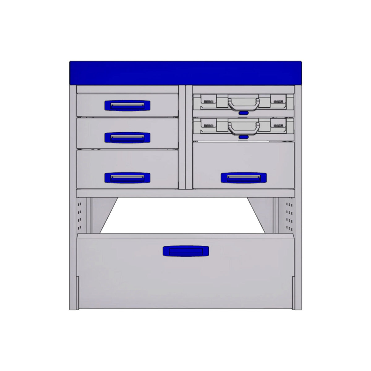 Sistem modular Provan 57-1-150-00 tip atelier pentru autoutilitare mici  - Partea dreapta