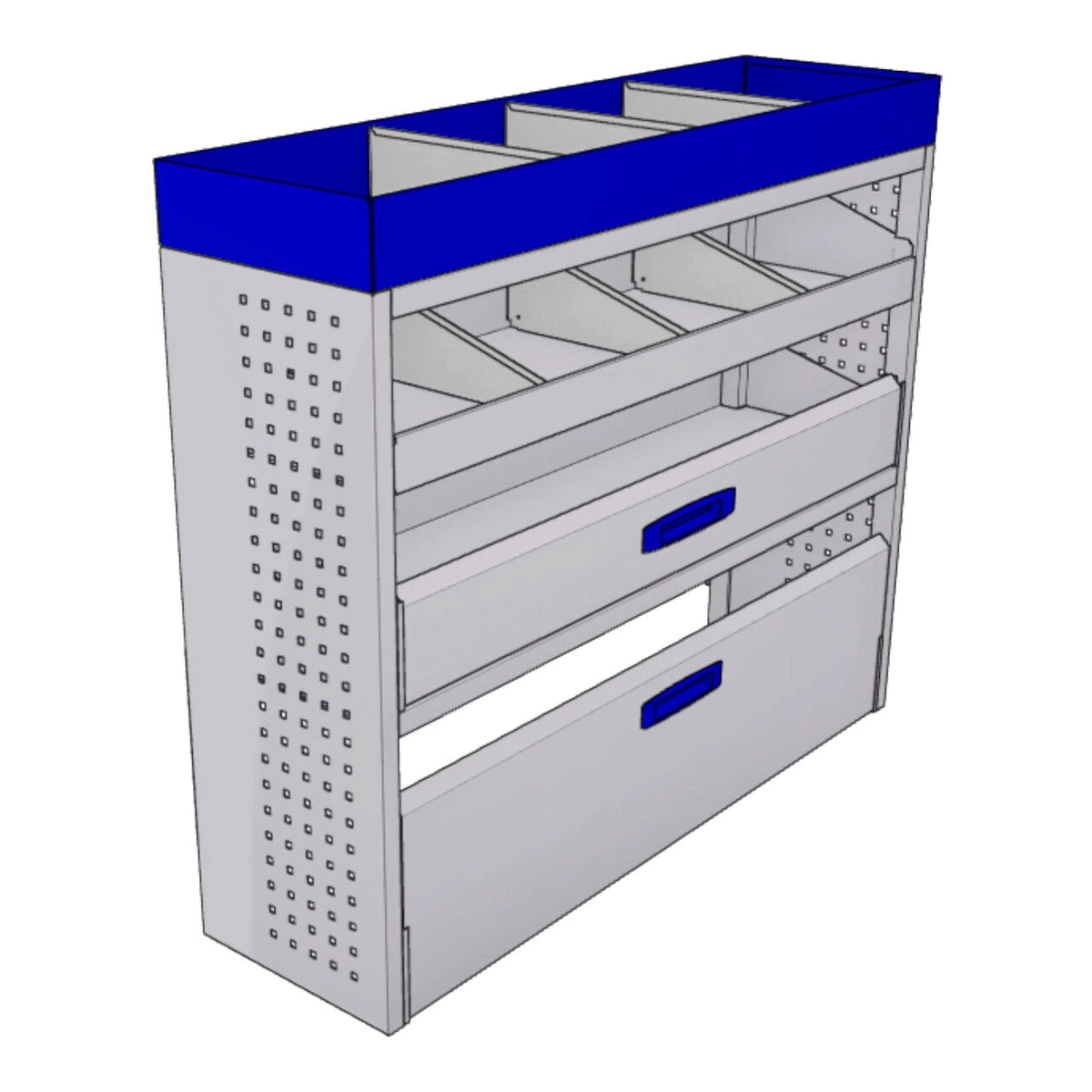 Sistem mobilier modular pe partea dreapta Provan 57-1-121-00 pentru CITROEN Jumpy 2016, ampatament L3 (3275 mm), inaltime H1 (1935 mm)