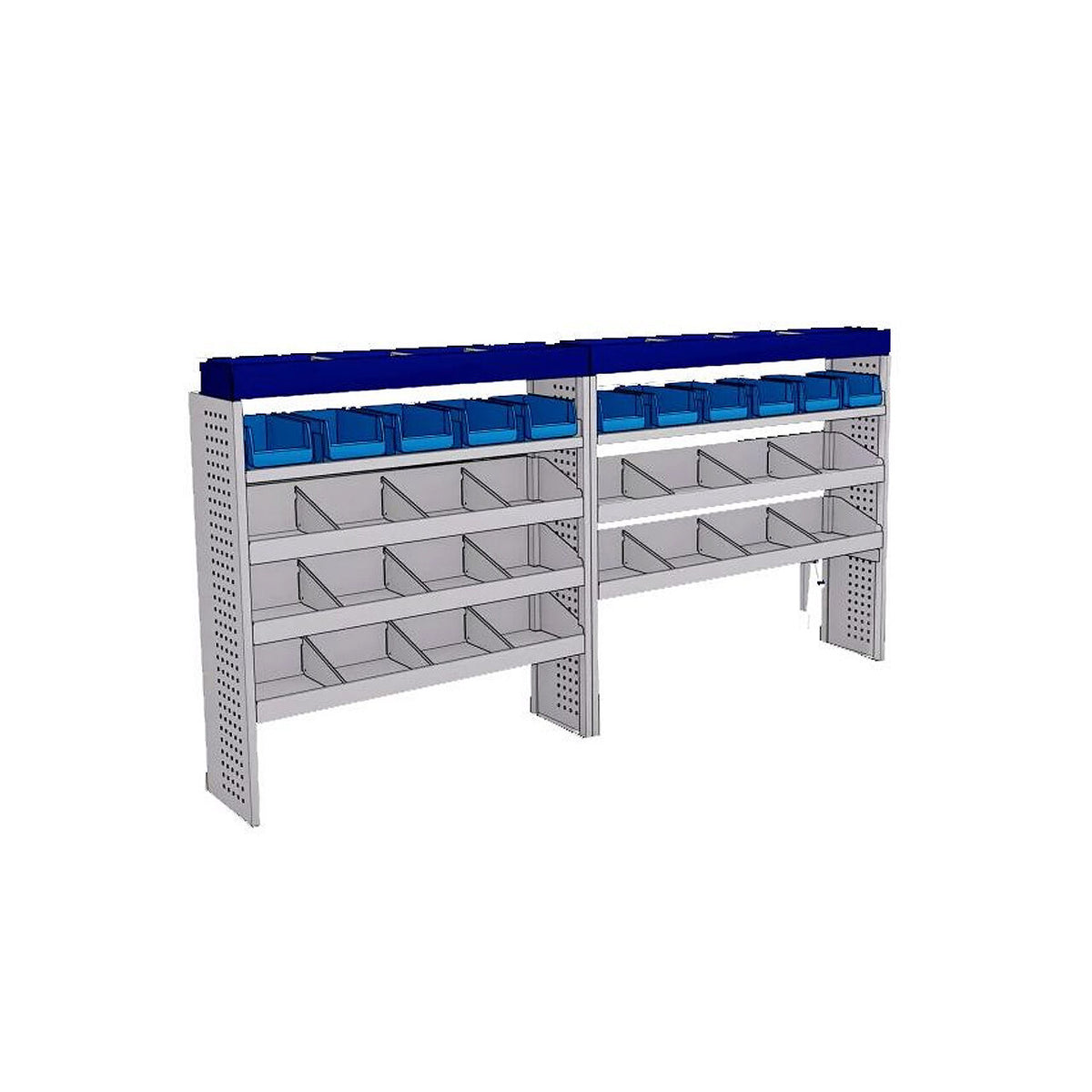 Sistem mobilier modular Provan LVOS-2001-1 pentru MAN TGE 2017, ampatament L5 (4490 mm), inaltime H4 (2789 mm)