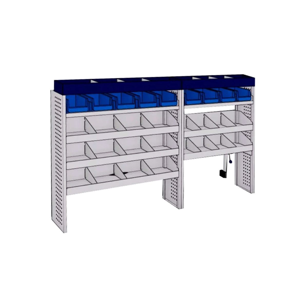 Sistem mobilier modular Provan LVOS-1001-1 pentru OPEL Movano 2021, ampatament L1 (3000 mm), inaltime H2 (2522 mm)