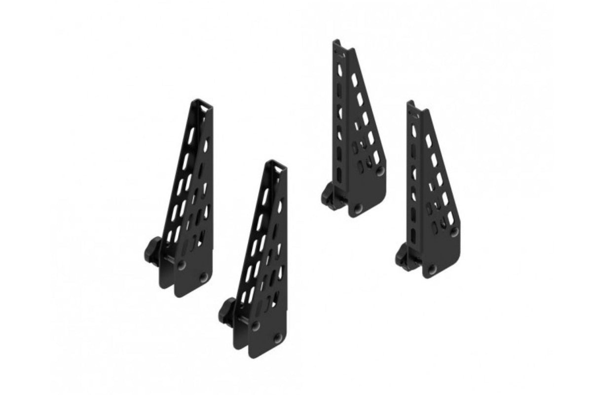 Set de 4 opritori laterale de 18cm pentru grilajele CRUZ Evo Rack