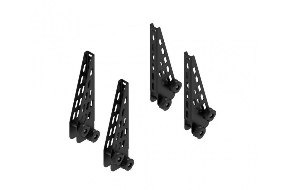 Set de 4 opritori laterale de 18cm pentru grilajele CRUZ Evo Rack