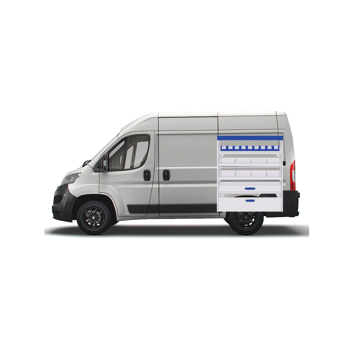 Sistem mobilier modular pe partea dreapta Provan 57-1-134-00 pentru MERCEDES Sprinter 2018, ampatament L1 (3259 mm) tractiune fata, inaltime H2 (2642 mm)