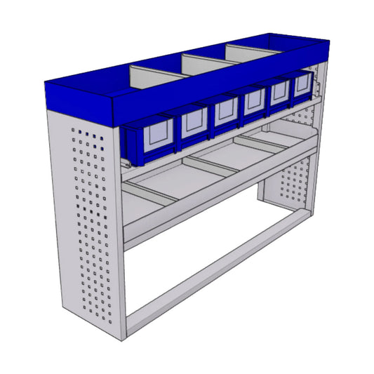 Sistem modular Provan 57-1-106-00 tip atelier pentru autoutilitare mici  - Partea stanga