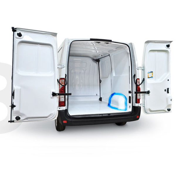 Acoperitoare arcuri roti din ABS pentru FORD TRANSIT RWD/AWD 2014- ,  Ampatament: 3750(L3),  dimensiuni compartiment incarcare: 3494x2025(H3), Cu usa glisanta pe partea dreapta (volan pe partea stanga)