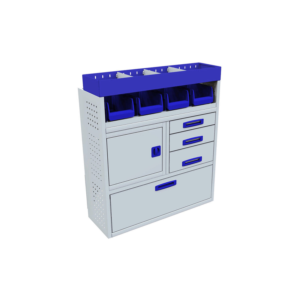 Sistem mobilier modular Provan VCPL-100-005-1 pentru FORD Courier 2014, ampatament L1 (2489 mm), inaltime H1 (1770 mm)