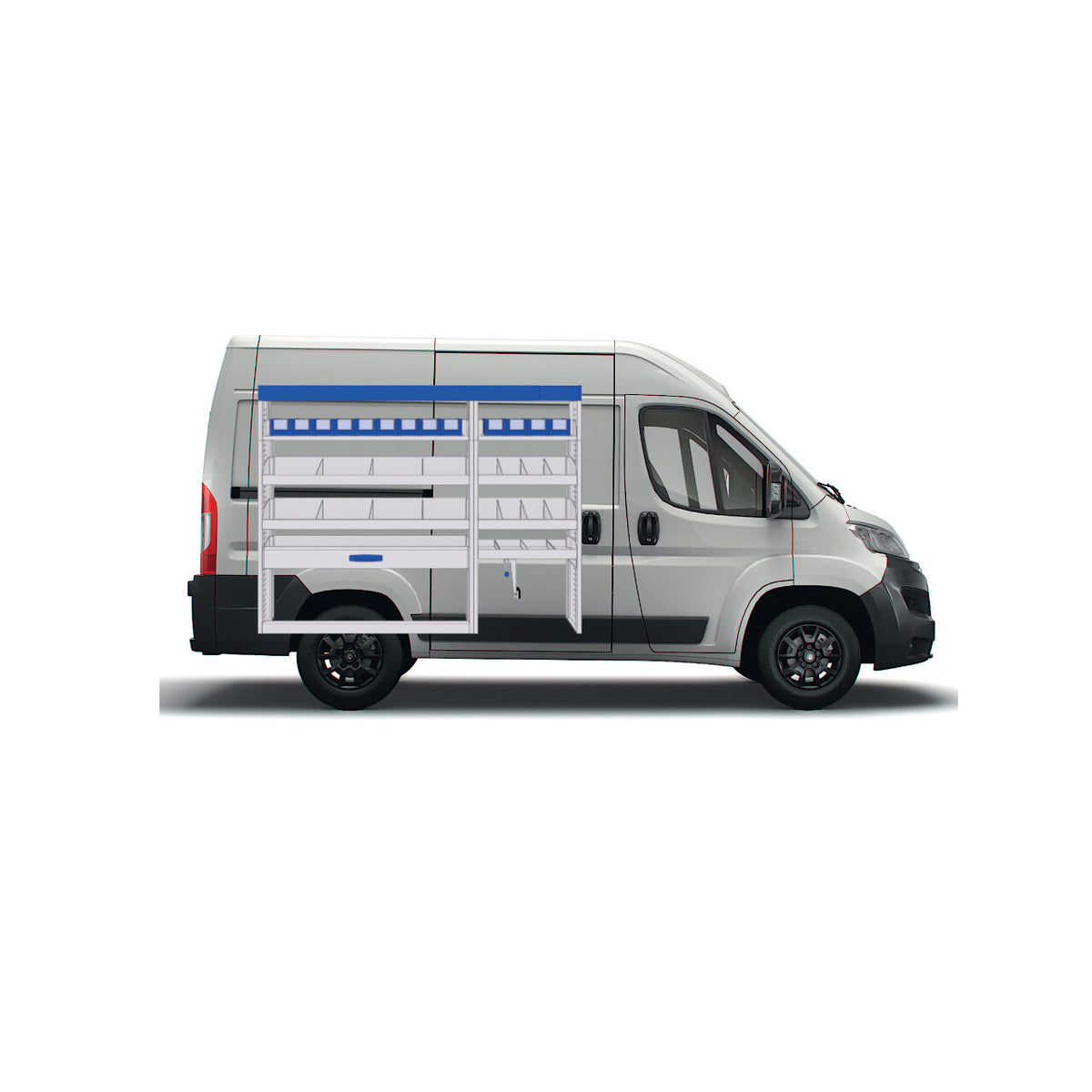 Sistem mobilier modular pe partea stanga Provan 57-1-135-00 pentru CITROEN Jumper 2006, ampatament L1 (3000 mm), inaltime H1 (2254 mm)
