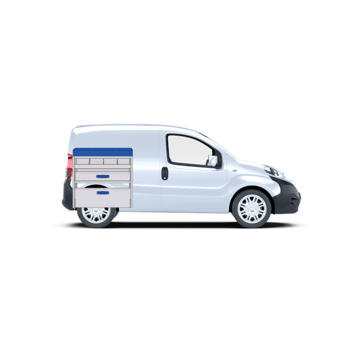 Sistem mobilier modular pe partea dreapta Provan 57-1-103-00 pentru FIAT Doblo 2010, ampatament L1 (2755 mm), inaltime H2 (2125 mm)