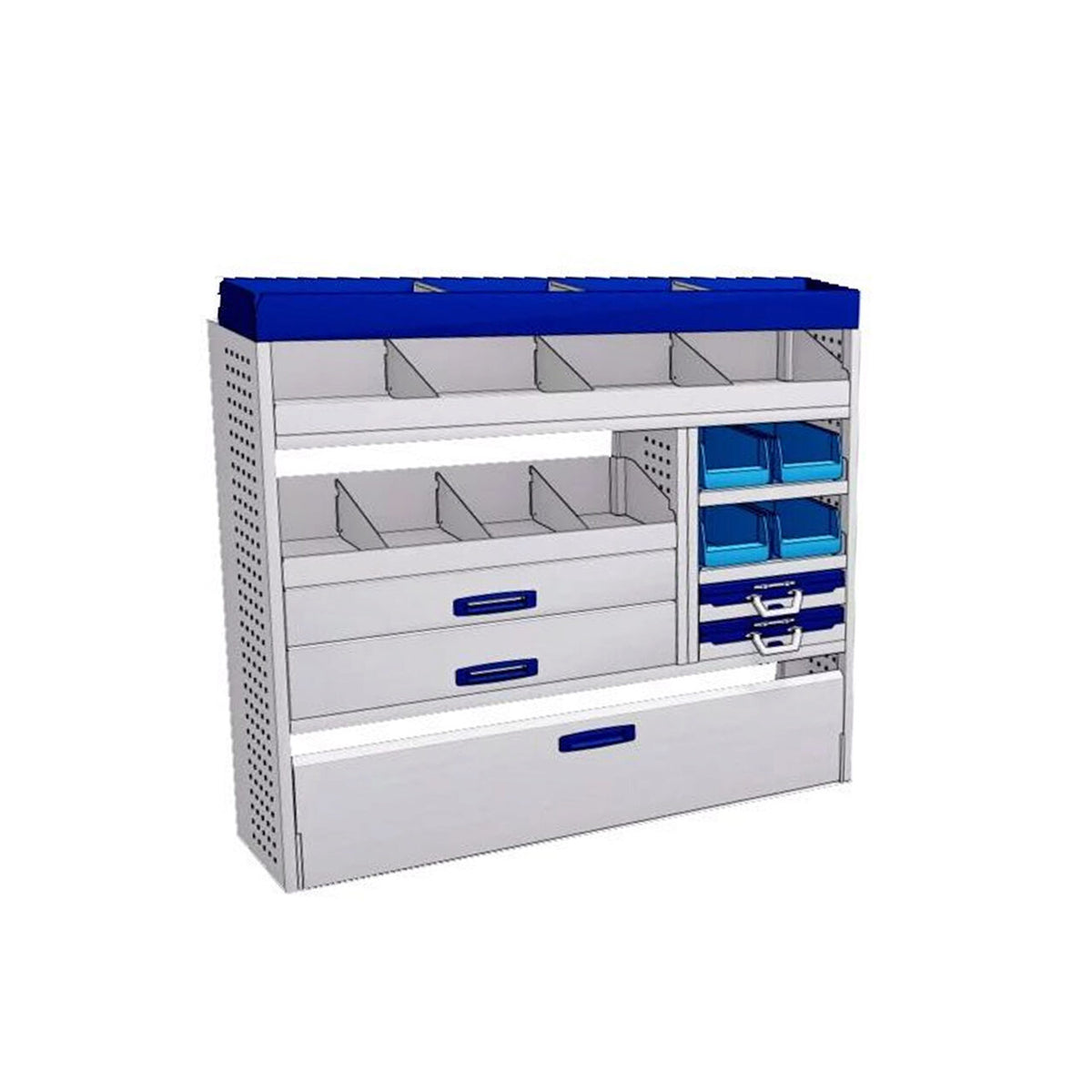 Sistem mobilier modular Provan LVNS-2002-1 pentru VAUXHALL Movano 2021, ampatament L1 (3000 mm), inaltime H2 (2522 mm)