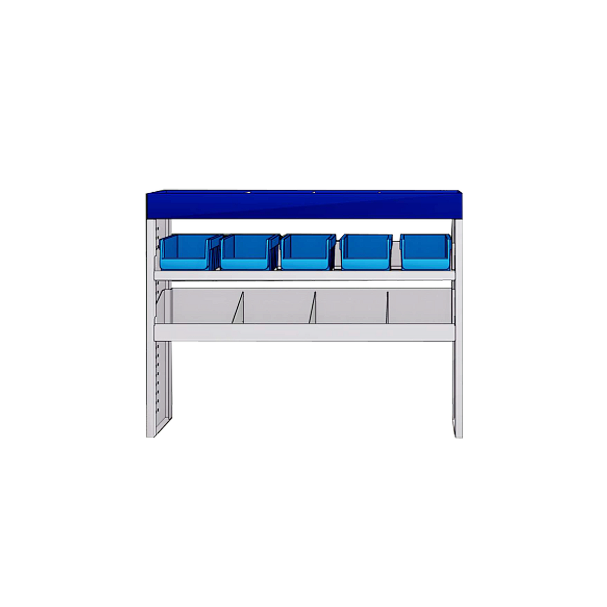 Sistem mobilier modular Provan SVOS-1001-1 pentru VAUXHALL Combo 2011-2018, ampatament L1 (2755 mm), inaltime H2 (2125 mm)