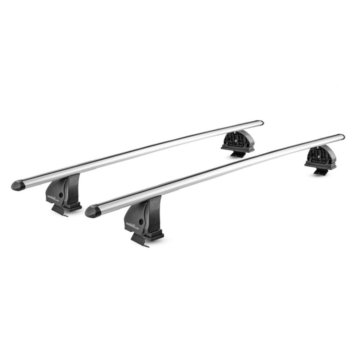Sistem Bare transversale Green Valley Easy One EVO ALU pentru PEUGEOT Ranch, 3-5 usi Van, model 1996-2008, Sistem cu prindere pe plafon normal
