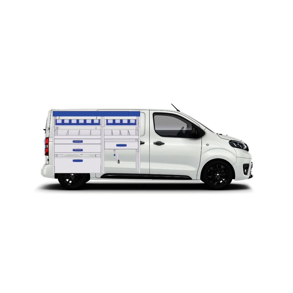 Sistem modular Provan 57-1-119-00 pentru autoutilitare de dimensiuni medii