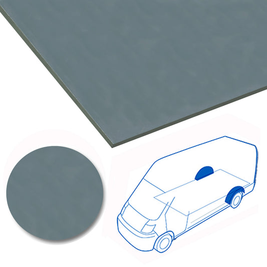 Acoperitoare roata Plastic (PE-HD) de 3mm pentru FIAT Scudo L2 model 2007 -, cu tractiune fata