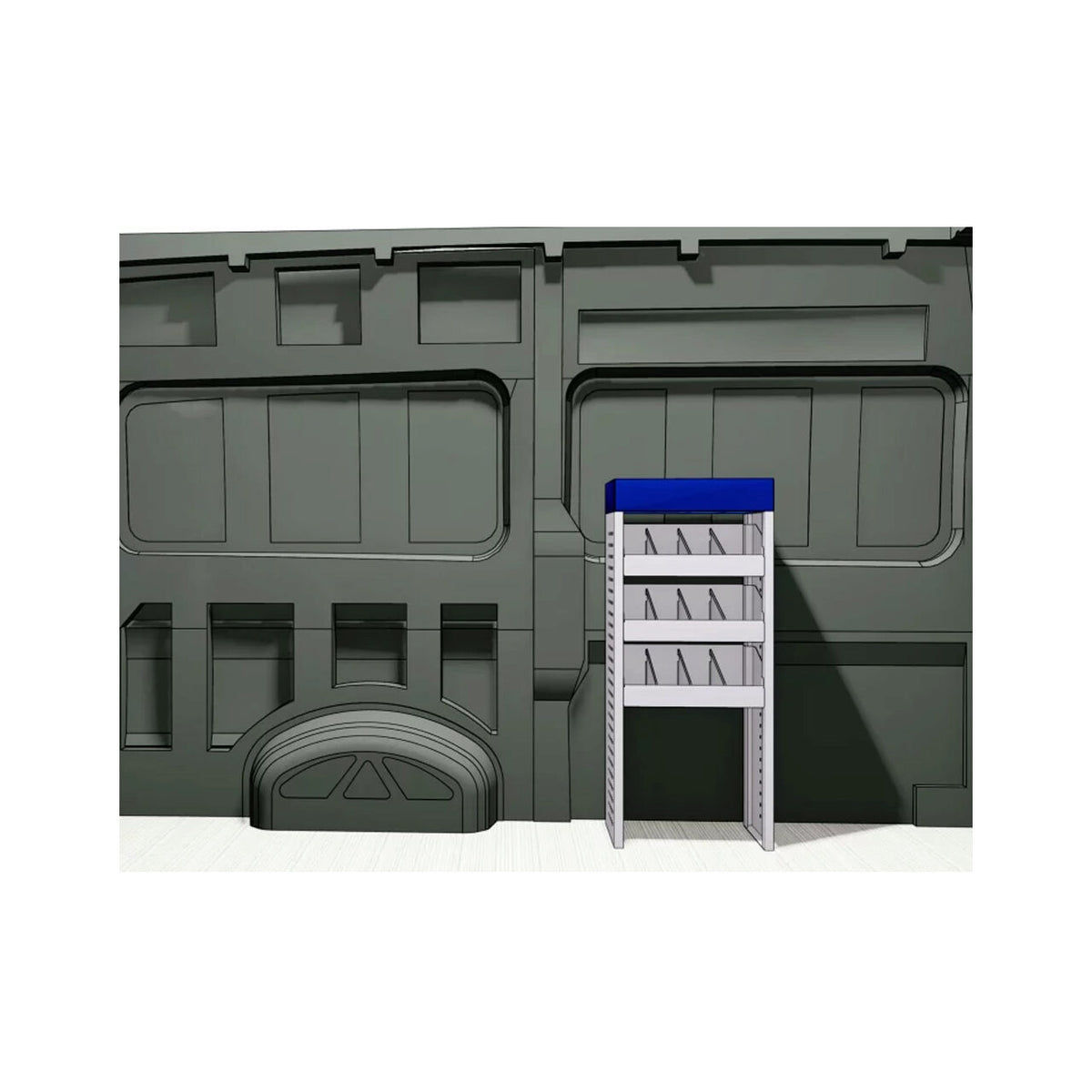 Sistem mobilier modular Provan VCPL-050-004-1 pentru OPEL Combo 2011-2018, ampatament L1 (2755 mm), inaltime H1 (1845 mm)