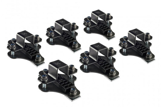 Accesorii fixare modul grilaj Cruz pe 3 transversale de aluminiu cu profil T (set de 6 buc)