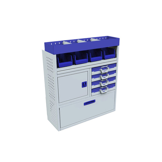 Sistem mobilier modular Provan VCPL-100-006-1 pentru PEUGEOT Partner 2008-2018, ampatament L1 (2728 mm), inaltime H1 (1828 mm)