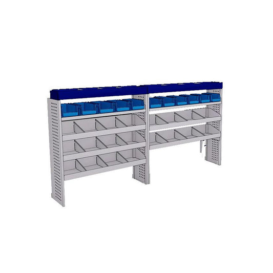 Sistem mobilier modular Provan LVOS-2001-1 pentru PEUGEOT Boxer 2006, ampatament L4 (4035 mm), inaltime H3 (2760 mm)