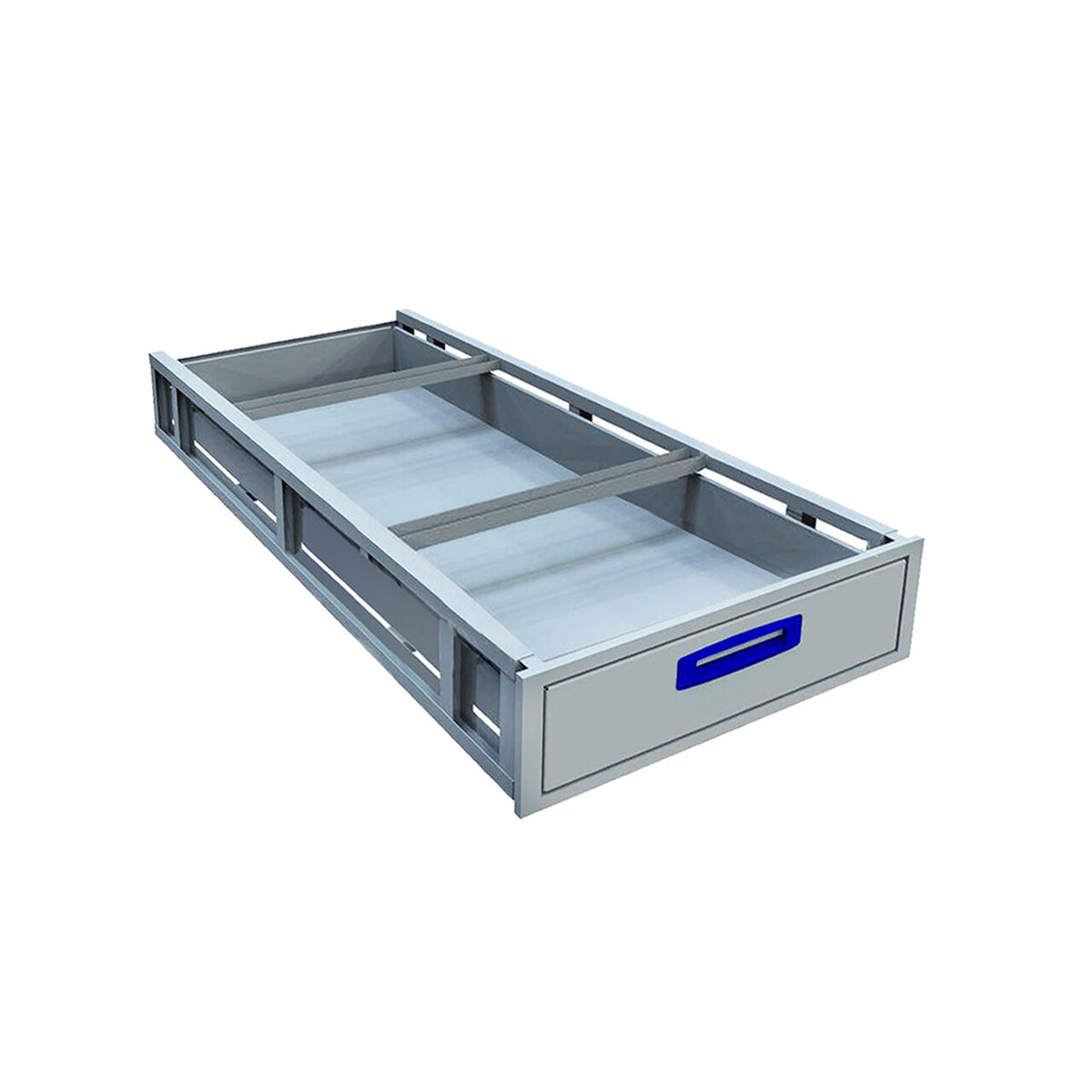 Sistem de sertare sub podea XLD Line Provan 57-1-130-00 pentru VOLKSWAGEN Transporter 2003, ampatament L2 (3400 mm), inaltime H2 (2477 mm)
