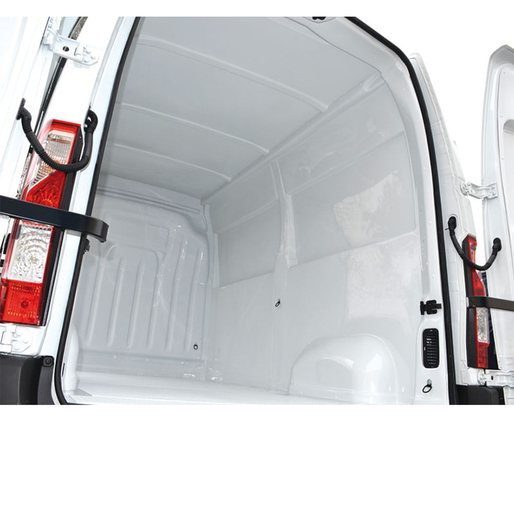 Perete dreapta din ABS pentru FIAT (STELLANTIS) DOBLO' 2018- ,  Ampatament: 2782(L1),  dimensiuni compartiment incarcare: 1784x1200, Cu usa glisanta pe partea stanga (volan pe partea dreapta)
