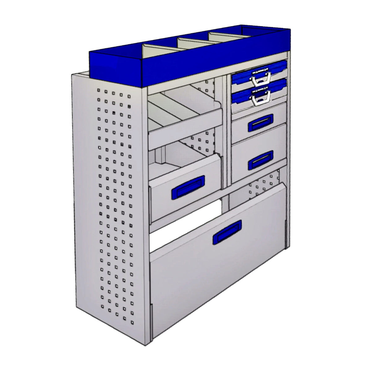 Sistem modular Provan 57-1-118-00 tip atelier pentru autoutilitare de dimensiuni medii  - Partea dreapta
