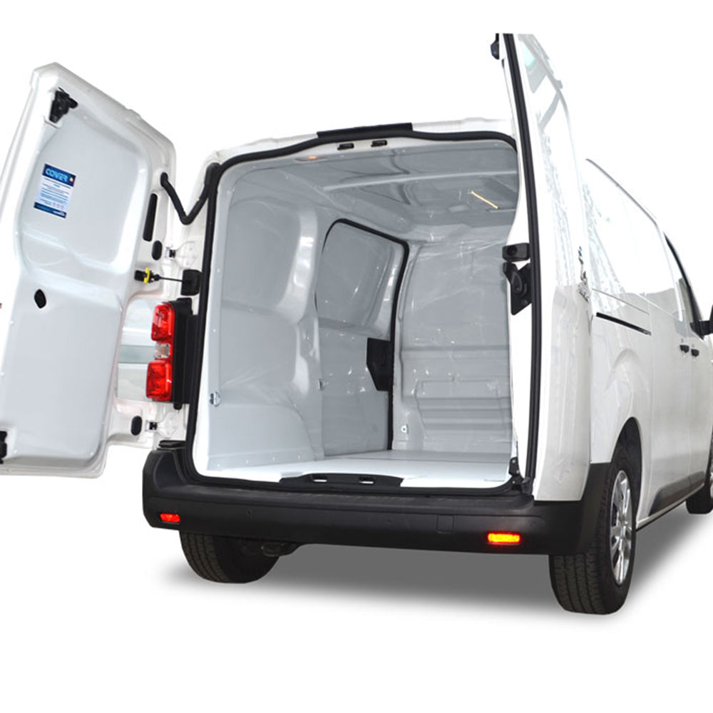 Perete stanga din ABS pentru FORD TRANSIT RWD/AWD 2014- ,  Ampatament: 3300(L2),  dimensiuni compartiment incarcare: 3044x1786(H2), Cu usa glisanta pe partea stanga (volan pe partea dreapta)