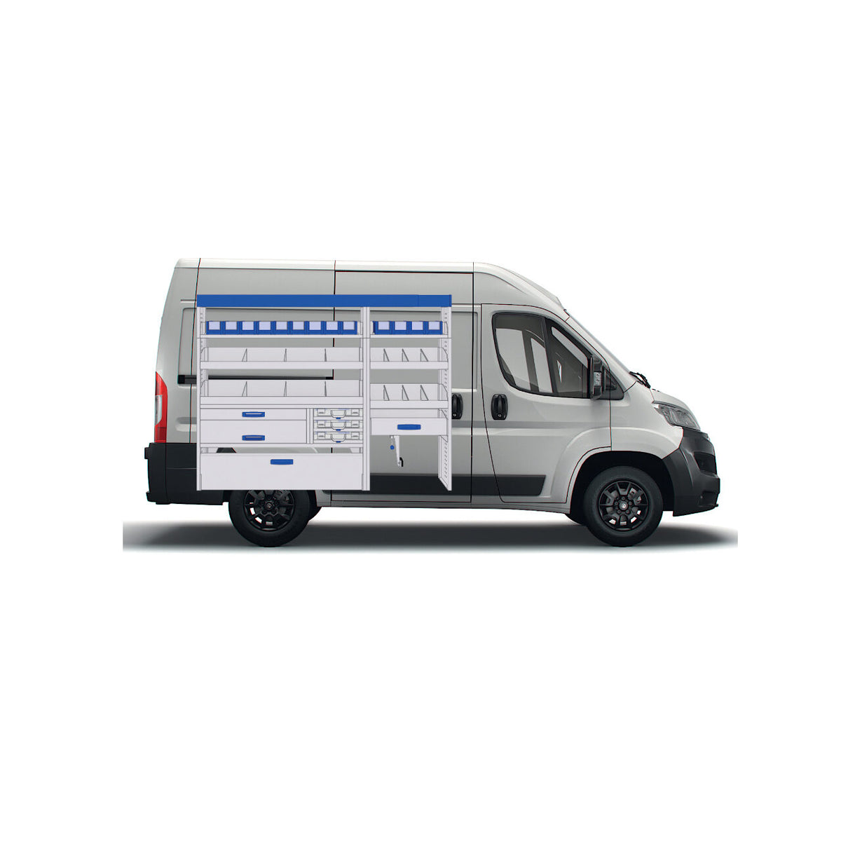 Sistem modular Provan 57-1-136-00 tip atelier pentru autoutilitare mari - Partea stanga