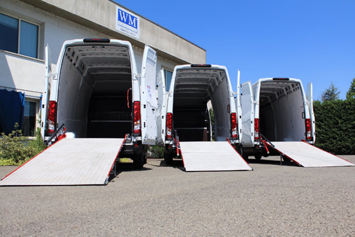 Rampa de incarcare WM PC, latime 110 cm, lungime 290 cm, capacitate suportata 1000 kg