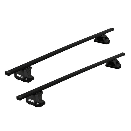Bare transversale Thule Evo Fixpoint Squarebar pentru VOLKSWAGEN Caddy Maxi 5 usi Van, model 2016 - 2020 ,Sistem cu prindere in puncte fixe