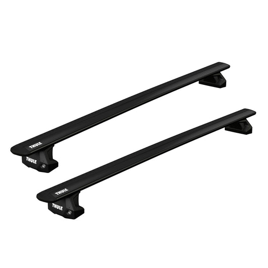 Bare transversale Thule Evo Fixpoint Wingbar Evo Black pentru VAUXHALL Combo 5 usi Van, model 2019 - prezent ,Sistem cu prindere in puncte fixe
