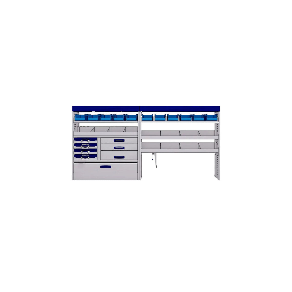 Sistem mobilier modular Provan LVOS-2003-1 pentru CITROEN Jumper 2006, ampatament L3 (4035 mm), inaltime H2 (2522 mm)