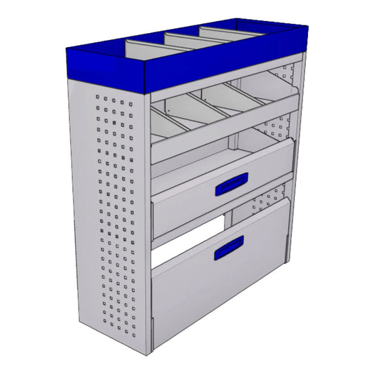 Sistem mobilier modular pe partea dreapta Provan 57-1-116-00 pentru PEUGEOT Expert 2016, ampatament L1 (2925 mm), inaltime H1 (1905 mm)